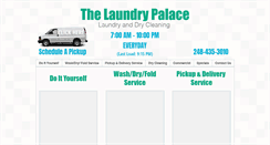 Desktop Screenshot of laundry-palace.com
